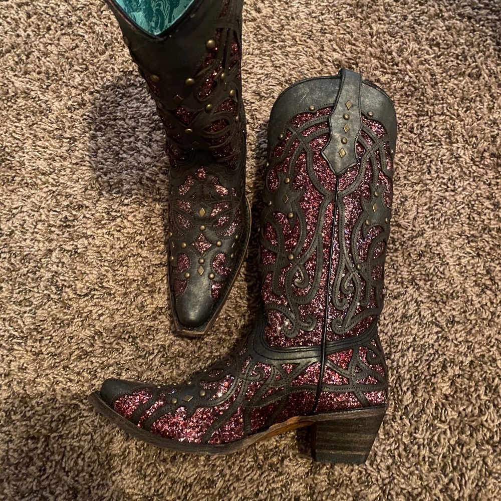 Corral glitter boots